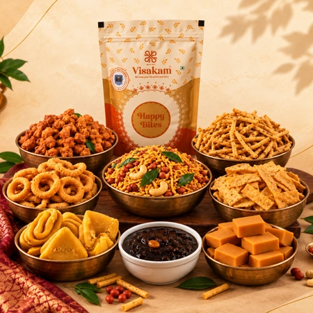Visakam sweets and savouries collection